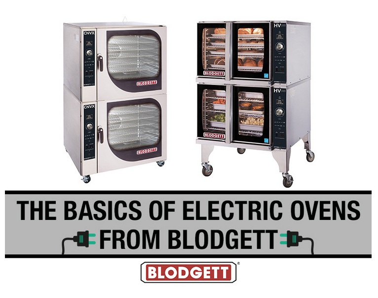 Basics of electric ovens title with CNVX and HV-100
