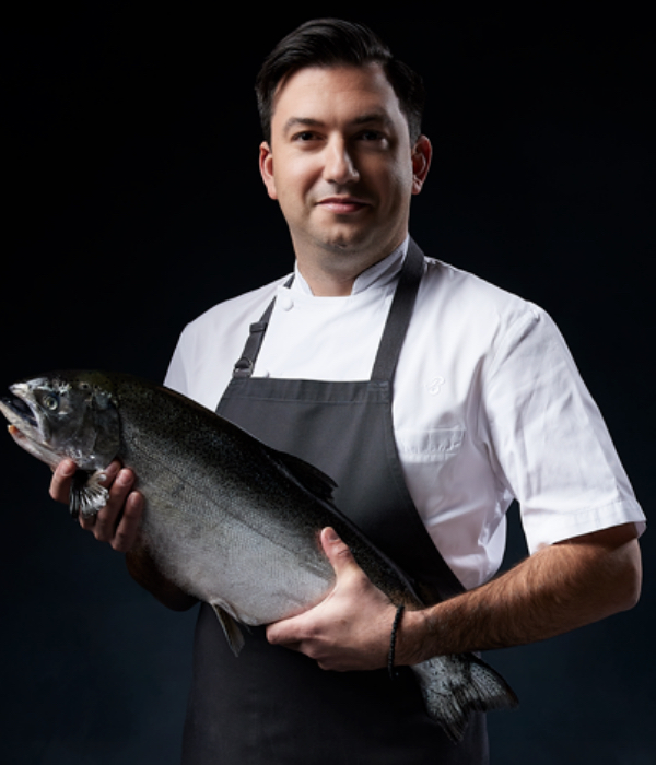 Aaron Bludorn with fish image