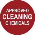 approved cleaning chemicals link